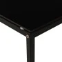 Black tempered glass side table 40x40x60 cm by vidaXL, Side tables - Ref: Foro24-322784, Price: 44,44 €, Discount: %