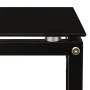 Black tempered glass side table 40x40x60 cm by vidaXL, Side tables - Ref: Foro24-322784, Price: 44,44 €, Discount: %