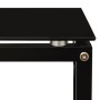 Schwarzer Beistelltisch aus gehärtetem Glas, 40 x 40 x 60 cm von vidaXL, Seitentische - Ref: Foro24-322784, Preis: 45,75 €, R...