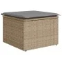 Set de sofás de jardín con cojines 9 pzas ratán sintético beige von , Gartensets - Ref: Foro24-3327300, Preis: 603,60 €, Raba...