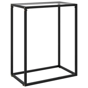 Tempered glass transparent console table 60x35x75 cm by vidaXL, Side tables - Ref: Foro24-322803, Price: 42,77 €, Discount: %