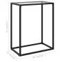 Tempered glass transparent console table 60x35x75 cm by vidaXL, Side tables - Ref: Foro24-322803, Price: 42,77 €, Discount: %