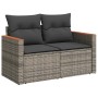 Set de sofás de jardín 7 pzas con cojines ratán sintético gris von , Gartensets - Ref: Foro24-3325931, Preis: 438,27 €, Rabat...