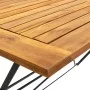 Folding garden table made of solid acacia wood 120x70x74 cm by vidaXL, Garden tables - Ref: Foro24-313159, Price: 153,04 €, D...