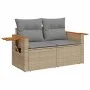 Juego de sofás jardín con cojines 6 pzas ratán sintético beige by , Garden sets - Ref: Foro24-3325965, Price: 364,09 €, Disco...