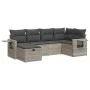 Set de sofás de jardín 6 pzas y cojines ratán sintético gris by , Garden sets - Ref: Foro24-3325488, Price: 423,42 €, Discoun...