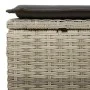 Set de sofás de jardín 6 pzas y cojines ratán sintético gris by , Garden sets - Ref: Foro24-3325578, Price: 407,33 €, Discoun...