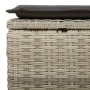 Set de sofás de jardín 6 pzas y cojines ratán sintético gris von , Gartensets - Ref: Foro24-3325578, Preis: 387,32 €, Rabatt: %
