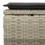 Set de sofás de jardín 6 pzas y cojines ratán sintético gris by , Garden sets - Ref: Foro24-3325628, Price: 408,34 €, Discoun...