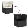 Set sofás jardín y cojines 9 pzas ratán sintético acacia negro von , Gartensets - Ref: Foro24-3327465, Preis: 571,86 €, Rabat...