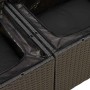 Set sofás jardín y cojines 9 pzas ratán sintético acacia negro by , Garden sets - Ref: Foro24-3327499, Price: 691,99 €, Disco...