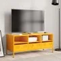 Mueble para TV acero laminado en frío amarillo 101,5x39x43,5 cm von , TV-Möbel - Ref: Foro24-851325, Preis: 93,19 €, Rabatt: %