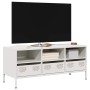 Mueble para TV acero laminado en frío blanco 101,5x39x43,5 cm von , TV-Möbel - Ref: Foro24-851327, Preis: 127,50 €, Rabatt: %