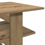 Mesa de centro madera ingeniería roble artesanal 102x55x42cm by , Coffee table - Ref: Foro24-855851, Price: 53,64 €, Discount: %