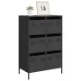 Aparador acero negro 68x39x101,5 cm de , Aparadores - Ref: Foro24-851220, Precio: 163,27 €, Descuento: %