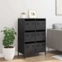 Aparador acero negro 68x39x101,5 cm von , Sideboards - Ref: Foro24-851220, Preis: 165,26 €, Rabatt: %