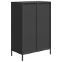 Aparador acero negro 68x39x101,5 cm de , Aparadores - Ref: Foro24-851220, Precio: 163,27 €, Descuento: %