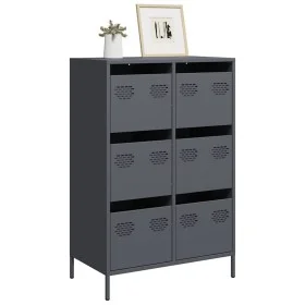 Aparador acero gris antracita 68x39x101,5 cm von , Sideboards - Ref: Foro24-851222, Preis: 126,82 €, Rabatt: %