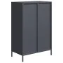 Aparador acero gris antracita 68x39x101,5 cm de , Aparadores - Ref: Foro24-851222, Precio: 126,81 €, Descuento: %