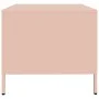 Mesa de centro acero laminado en frío rosa 101,5x50x43,5 cm de , Mesas de centro - Ref: Foro24-851269, Precio: 110,55 €, Desc...