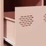 Mesa de centro acero laminado en frío rosa 101,5x50x43,5 cm de , Mesas de centro - Ref: Foro24-851269, Precio: 110,55 €, Desc...