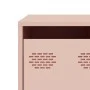 Mesa de centro acero laminado en frío rosa 101,5x50x43,5 cm de , Mesas de centro - Ref: Foro24-851269, Precio: 110,55 €, Desc...
