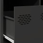 Mesa de centro acero laminado en frío negro 101,5x50x43,5 cm by , Coffee table - Ref: Foro24-851274, Price: 88,66 €, Discount: %