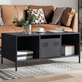 Mesa de centro acero laminado en frío antracita 101,5x50x43,5cm von , Couchtisch - Ref: Foro24-851276, Preis: 91,37 €, Rabatt: %