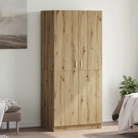 Armario madera de ingeniería roble artisan 90x52x200 cm von , Kleiderschränke - Ref: Foro24-855885, Preis: 202,70 €, Rabatt: %