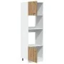 Armario microondas madera ingeniería roble artisan 60x57x207 cm von , Küchenschränke - Ref: Foro24-856129, Preis: 192,37 €, R...