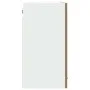 Armario colgante vidrio madera roble artisan 80x31x60 cm von , Küchenschränke - Ref: Foro24-856120, Preis: 68,59 €, Rabatt: %