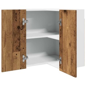 Armario colgante de esquina madera envejecida 57x57x60 cm von , Küchenschränke - Ref: Foro24-856122, Preis: 79,44 €, Rabatt: %