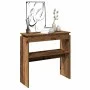Mesa consola madera de ingeniería envejecida 80x30x80 cm de , Mesas auxiliares - Ref: Foro24-856624, Precio: 45,00 €, Descuen...