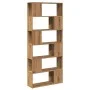Estantería/divisor de espacios roble artisan 80x24x186 cm de , Librerías y estanterías - Ref: Foro24-856737, Precio: 102,98 €...
