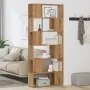 Estantería/divisor de espacios roble artisan 80x24x186 cm de , Librerías y estanterías - Ref: Foro24-856737, Precio: 102,98 €...