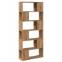 Estantería/divisor de espacios roble artisan 80x24x186 cm de , Librerías y estanterías - Ref: Foro24-856737, Precio: 104,93 €...