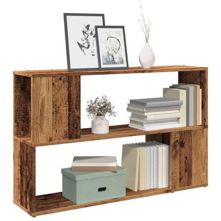 Estantería madera de ingeniería madera envejecida 100x24x63 cm by , Bookcases and shelves - Ref: Foro24-856740, Price: 49,96 ...