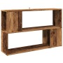 Estantería madera de ingeniería madera envejecida 100x24x63 cm by , Bookcases and shelves - Ref: Foro24-856740, Price: 49,96 ...