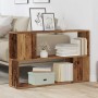 Estantería madera de ingeniería madera envejecida 100x24x63 cm by , Bookcases and shelves - Ref: Foro24-856740, Price: 49,96 ...