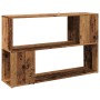 Estantería madera de ingeniería madera envejecida 100x24x63 cm by , Bookcases and shelves - Ref: Foro24-856740, Price: 49,96 ...