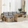 Set sofás jardín y cojines 8 pzas ratán sintético acacia beige von , Gartensets - Ref: Foro24-3328032, Preis: 504,03 €, Rabat...