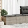 Set sofás jardín y cojines 2 pzas ratán sintético acacia gris von , Gartensets - Ref: Foro24-3328665, Preis: 107,31 €, Rabatt: %