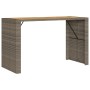 Set bar jardín sin cojines 5 pzas ratán sintético acacia gris von , Gartensets - Ref: Foro24-3328893, Preis: 555,47 €, Rabatt: %