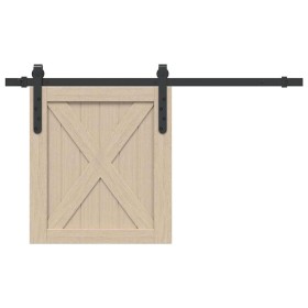 Kit de puerta corredera de armario acero carbono 91,5 cm von , DIY-Zubehör - Ref: Foro24-4009663, Preis: 34,49 €, Rabatt: %