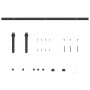 Kit de puerta corredera de armario acero carbono 91,5 cm von , DIY-Zubehör - Ref: Foro24-4009663, Preis: 34,49 €, Rabatt: %