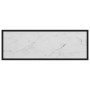 Weißer Konsolentisch aus gehärtetem Glas, 100 x 35 x 75 cm von vidaXL, Seitentische - Ref: Foro24-322813, Preis: 47,87 €, Rab...