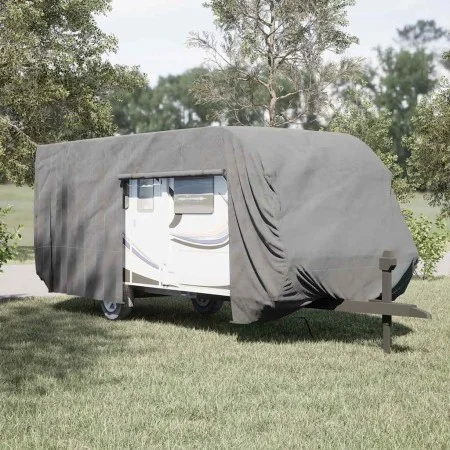 Funda para caravana tela no tejida gris 732x250x220 cm de , Cubiertas para almacenamiento de automóviles - Ref: Foro24-401586...