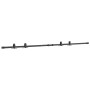 Kit de puerta corredera de armario acero carbono 183 cm von , DIY-Zubehör - Ref: Foro24-4009675, Preis: 27,68 €, Rabatt: %