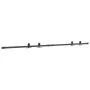 Kit de puerta corredera de armario acero carbono 183 cm von , DIY-Zubehör - Ref: Foro24-4009675, Preis: 27,36 €, Rabatt: %