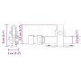 Kit de puerta corredera de armario acero carbono 183 cm von , DIY-Zubehör - Ref: Foro24-4009675, Preis: 27,68 €, Rabatt: %